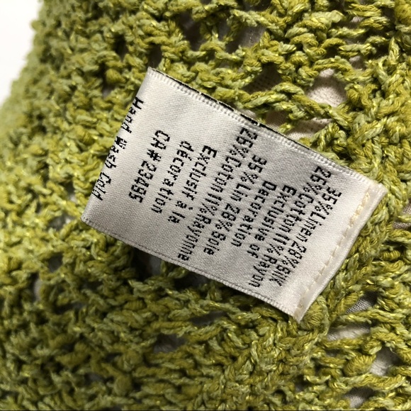 Clare by Icelandic Design green knit sweater Sz S - Picture 10 of 11